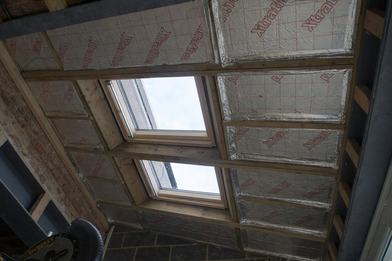 Attic insulation